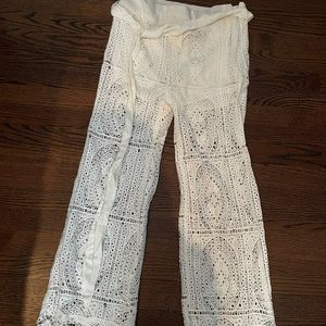 Surf Gypsy White Lace Pants